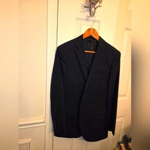 Nwt J Crew Men's Classic 2 Button Ludlow Dark Navy Wool Blazer